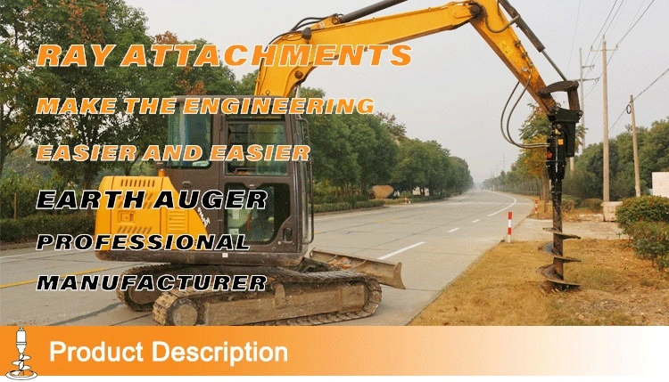 Excavator Auger Drilling Ground Hole Drill with High Quality